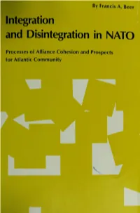 Integration and Disintegration in NATO
