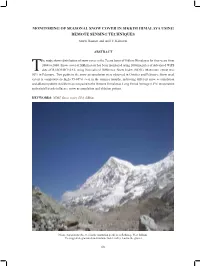 Monitoring the Seasonal Snow Cover in Sikkim Himalaya Using Remote