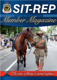 SIT-REPSIT-REP Membercairns RSL Submagazine BRANCH