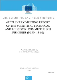 43 Plenary Meeting Report of The