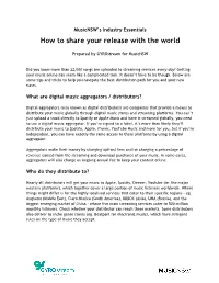 How to Share Your Release with the World