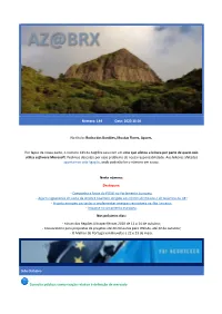 Az@Brx Saiu Com Um Erro Que Afetou a Leitura Por Parte De Quem Não Utiliza Software Microsoft