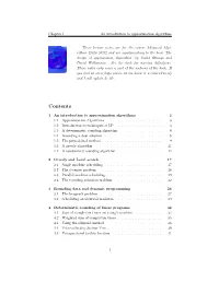 Lecture Notes