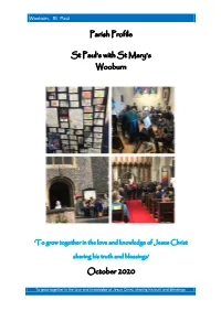 Parish Profile St Paul's with St Mary's Wooburn October 2020