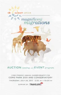 AUCTION Catalog and EVENT Program