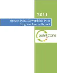 Paintcare Annual Report