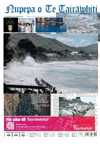 Saturday, September 19, 2020 Maori Language Week Ending but Don’T Stop Learning Te Reo