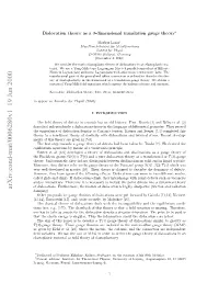 Arxiv:Cond-Mat/0006280V1 19 Jun 2000 H Ulda Group Euclidean the Fdsoain.Frhroe H Oino Ilcto Shgl Dissip Highly Is Dislocation Point of the Motion Damping)