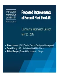 Community Information Session May 22, 2017