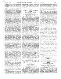 Extensions of Remarks E891 HON. HOWARD L. BERMAN HON. TOM