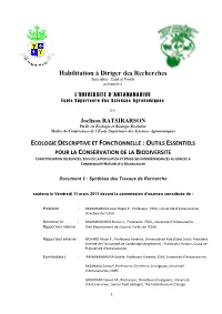 HDR Doc 2 Synthèse Recherche