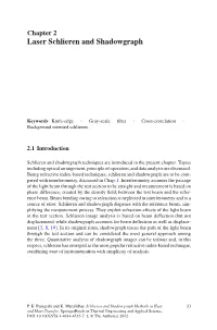 Chapter 2 Laser Schlieren and Shadowgraph
