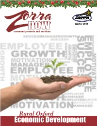 Economic Development Table of Contents