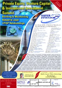 Multi Asset Class Investing Workshop