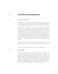 1 the Site & Surrounding Area