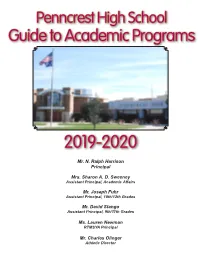 Guide to Academic Programs