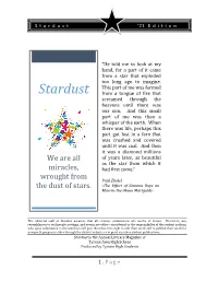 STARDUST 2021.Pdf