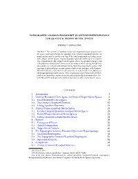 A Topographic Gromov-Hausdorff Quantum Hypertopology for Proper Quantum Metric Spaces
