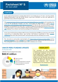 Factsheet Nº 5 30 June 2021