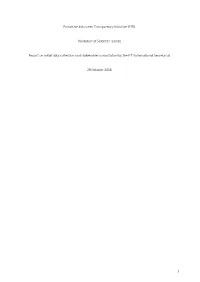 Solomon Islands EITI Comments on the Initial Assessment