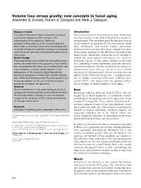 Volume Loss Versus Gravity: New Concepts in Facial Aging Alexander S