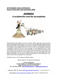 ZIDROU a Scriptwriter and His Accomplices