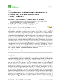 Design Features and Performance Evaluation of Natural-Draft, Continuous Operation Gasiﬁer Cookstove