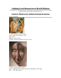 Linking Local Resources to World History