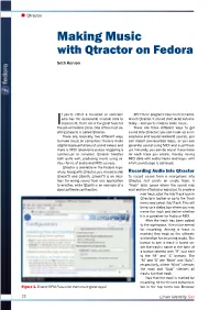 Making Music with Qtractor on Fedora Seth Kenlon