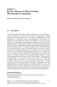 Recent Advances in Electrowetting Microdroplet Technologies