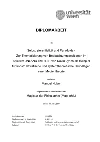 Selbstreferentialität Und Paradoxie