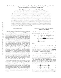 Arxiv:2010.09481V1 [Gr-Qc] 19 Oct 2020 Ally Neutral Plasma Start to Be Relevant