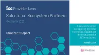 ISG Providerlens™ Quadrant Report