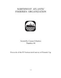 Protocols of the EU Bottom Trawl Survey of Flemish Cap
