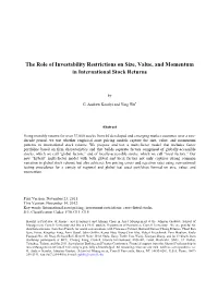 The Role of Investability Restrictions on Size, Value, and Momentum in International Stock Returns