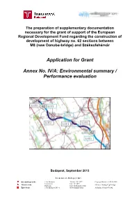 Environmental Summary / Performance Evaluation