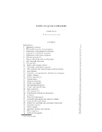 Notes on Quasi-Categories