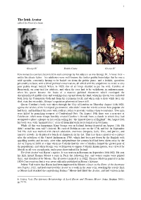 The Irish Avatar Edited by Peter Cochran