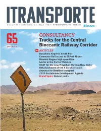 CONSULTANCY Tracks for the Central Bioceanic Railway Corridor