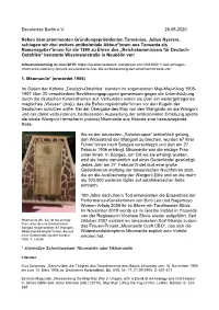 Decolonize Berlin E.V. 26.05.2020 Neben Dem Prominenten