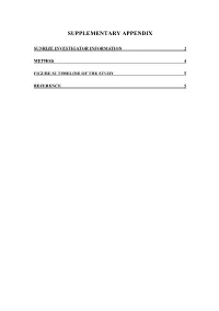 Supplementary Appendix