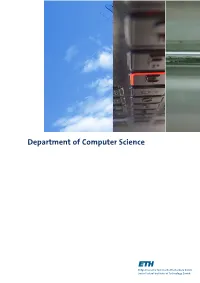 Department of Computer Science