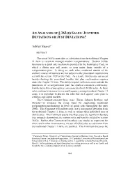 Sales: Justified Deviations Or Just Deviations?