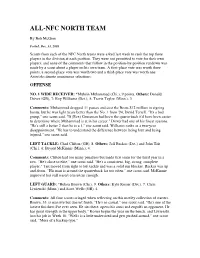 All-Nfc North Team