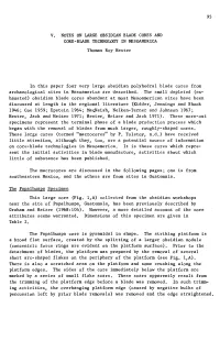 These Large Cores (Termed "Macrocores" by P. Tolstoy, N.D