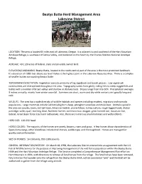 Beatys Butte Herd Management Area Description