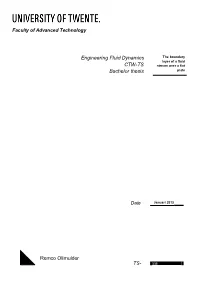 Engineering Fluid Dynamics CTW-TS Bachelor Thesis Remco Olimulder