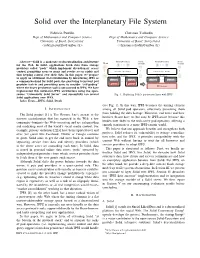Solid Over the Interplanetary File System