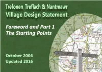 1 Part 1 Trefonen, Treflach and Nantmawr: the Starting Points