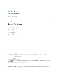 Books Reviewed Nicholas Lobkowicz